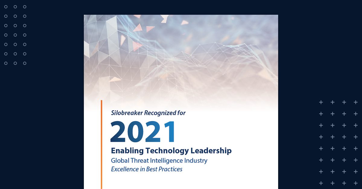 Frost And Sullivan: Enabling Technology Leadership Report - Silobreaker